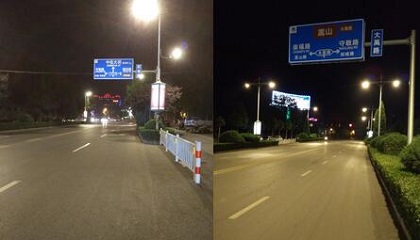 led路燈照明效果
