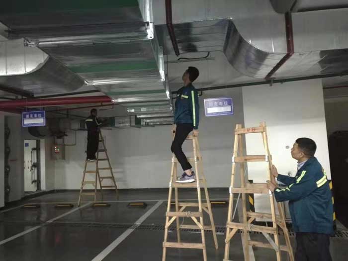 地下停車場照明節能改造